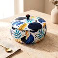 Botanical Painted Wooden Roti Box - view 1