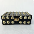 Brass Inlay Lockable Jewelry Box - view 1