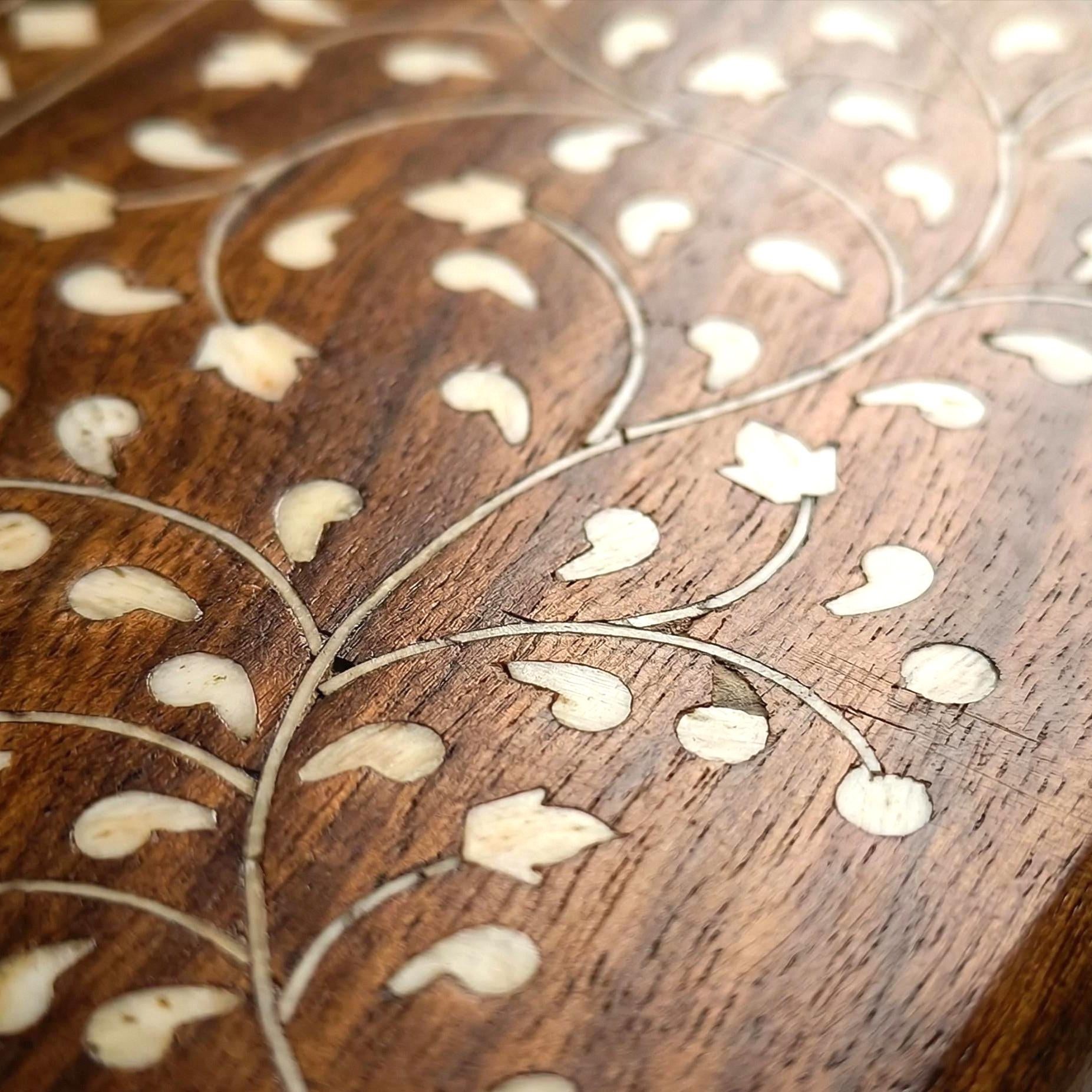 Resin Inlay Wooden Jewelry Box - view 3