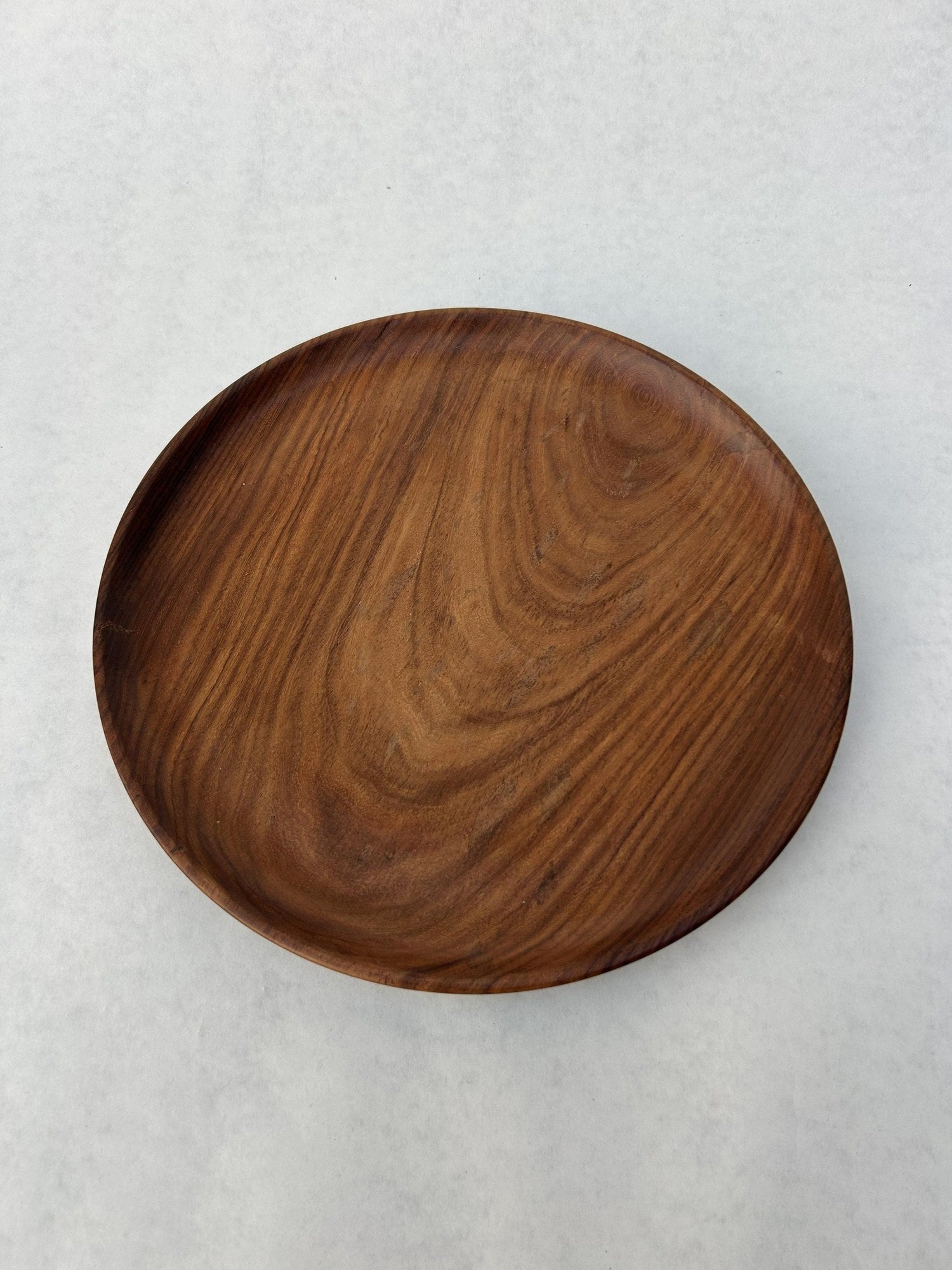 Walnut Wood Serving Plate - view 1